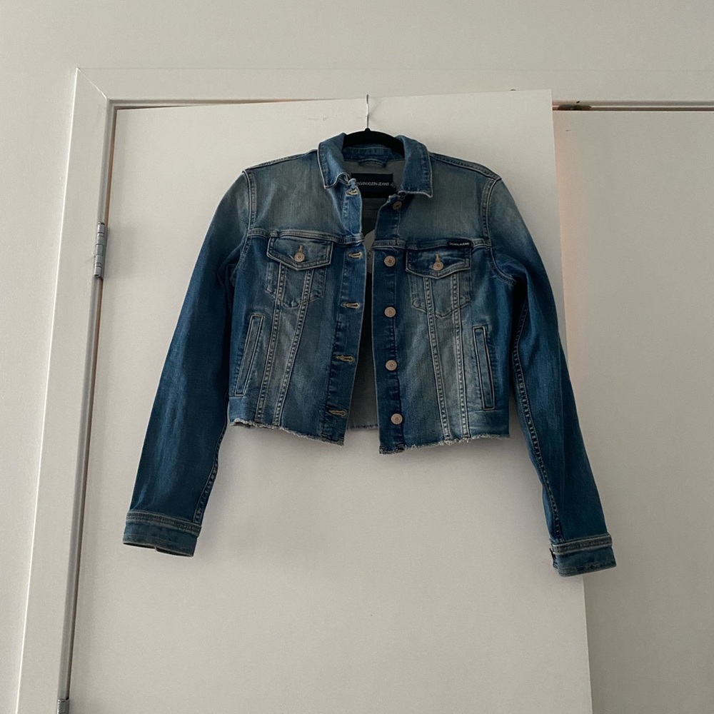 Calvin Klein Jean jacket. New with tags!